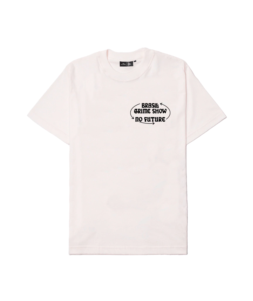 Camiseta x BGS Snail Off White